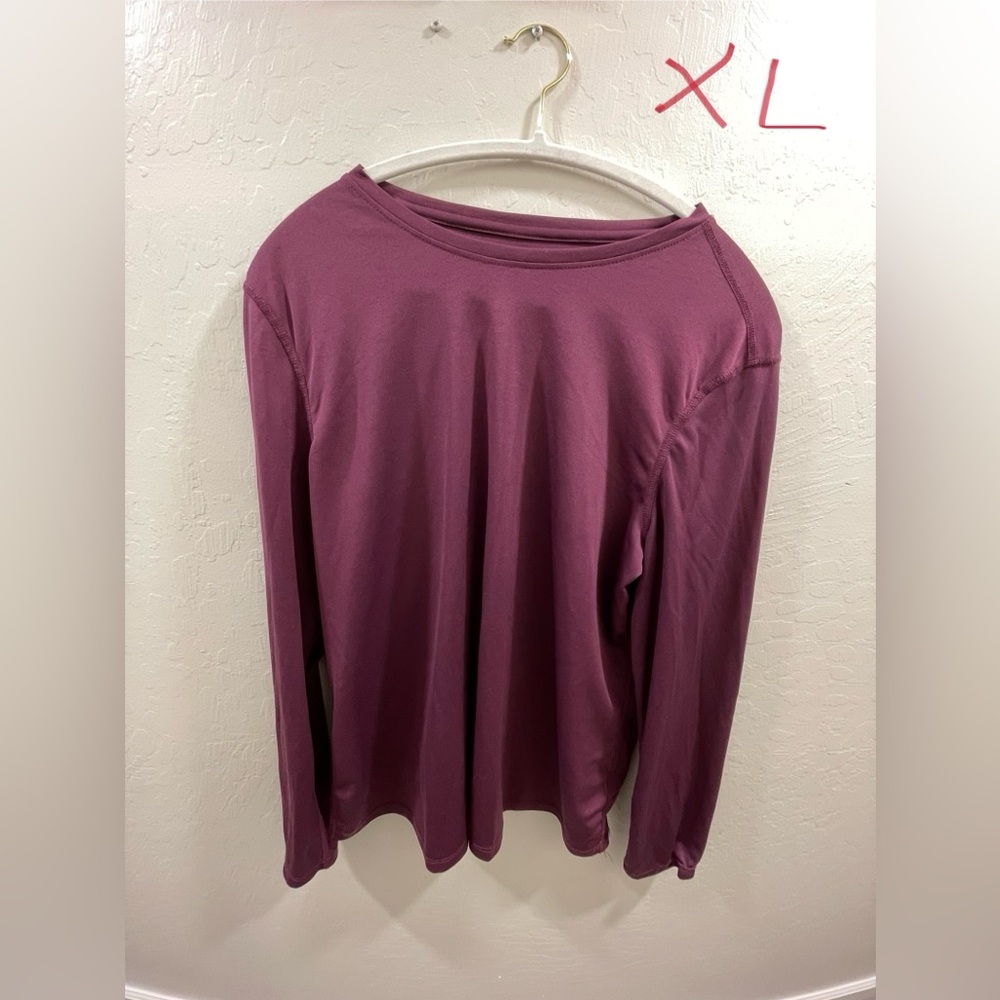 Athletic Works Women's Berry Long Sleeve - XL